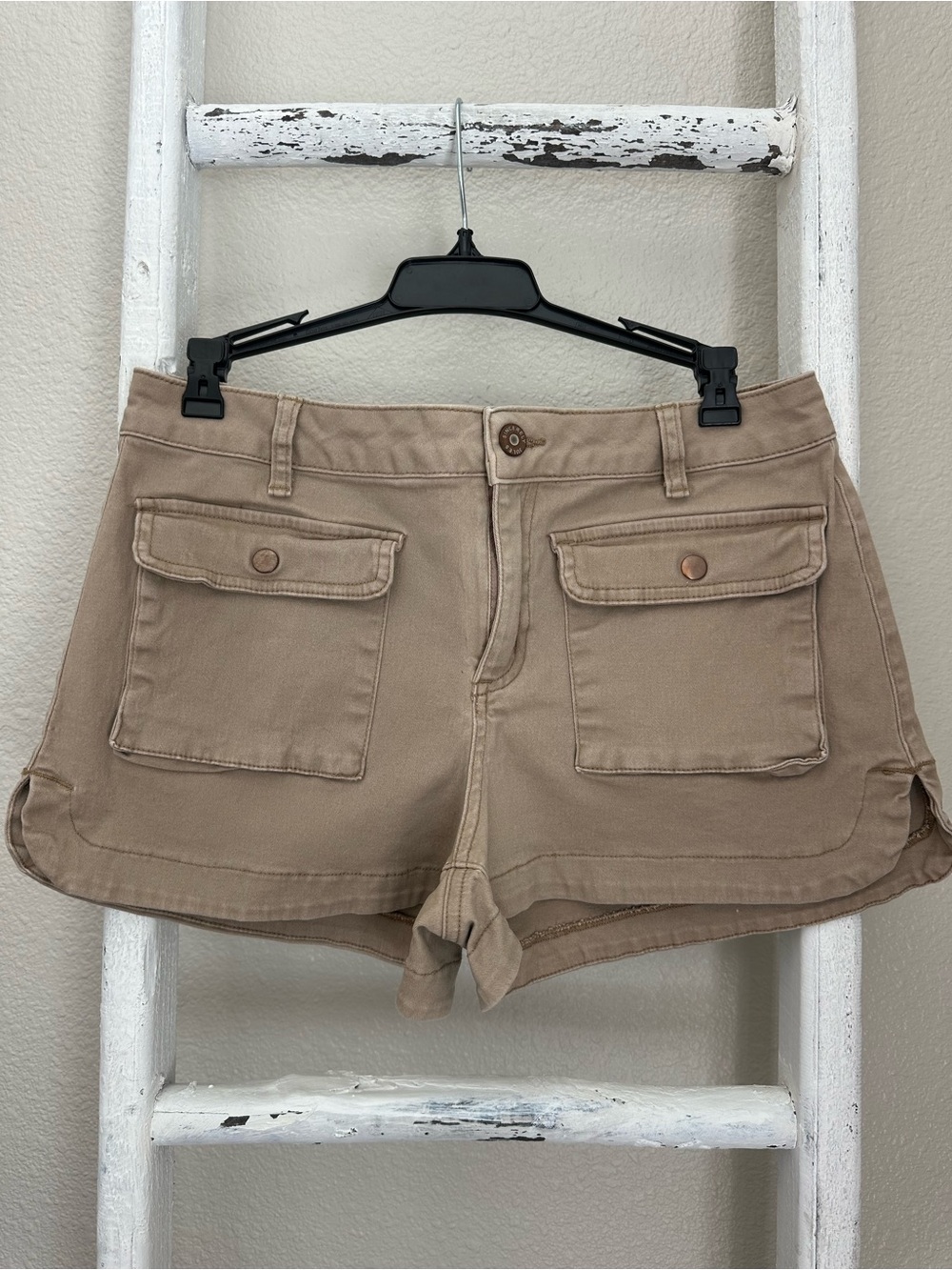 Sincerely Jules Tan Cargo Pocket Shorts Size 5/27